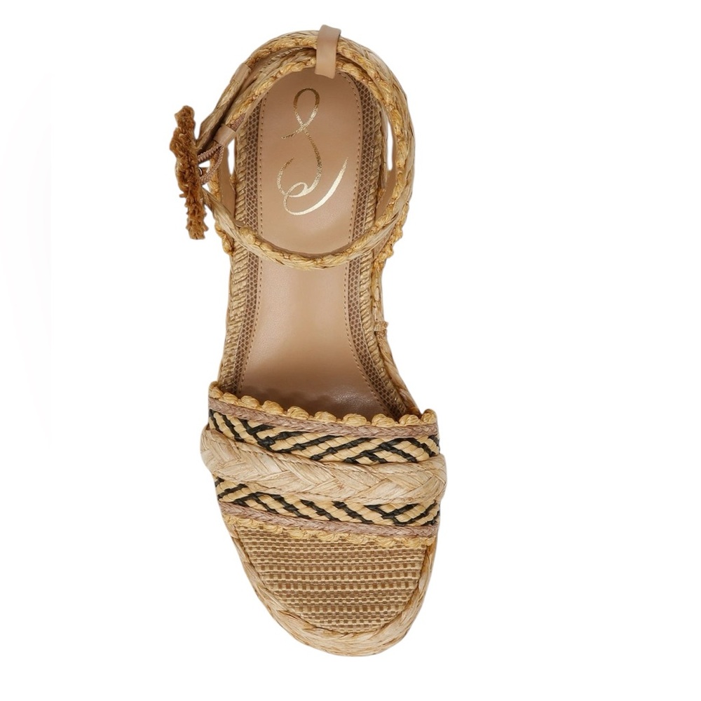 NWT SAM EDELMAN ILIANA PLATFORM SANDALS WOMENS SIZE 9.5 - Picture 5 of 8